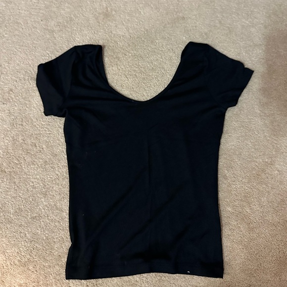 Express Tops - Express Black Crop Top